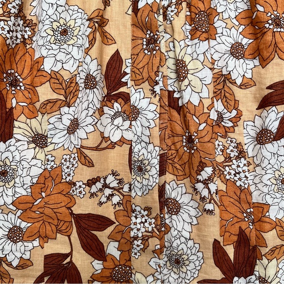 J. Crew V-back Linen Shirtdress in Zinnia Floral - Picture 3 of 12